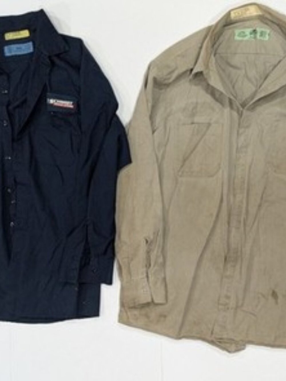 Red Kap SC30KH7 XL-RG Cintas ComfortFLEX 2XL-RG Work Shirt Lot of 2